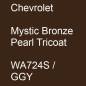 Preview: Chevrolet, Mystic Bronze Pearl Tricoat, WA724S / GGY.